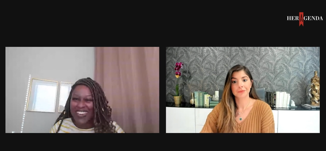 LinkedIn Expert Chelsea Krost talks with Her Agenda Insider Community Manager