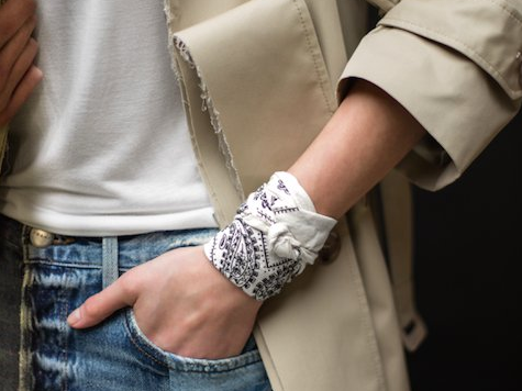 Fashion Week Is Here And It's All About White Bandanas and Humanity
